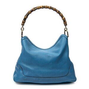 Gucci Medium Diana Bamboo Hobo Tea Grain Cowskin Leather
